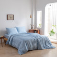Load image into Gallery viewer, Dekbedovertrek - Sky Blue - Premium