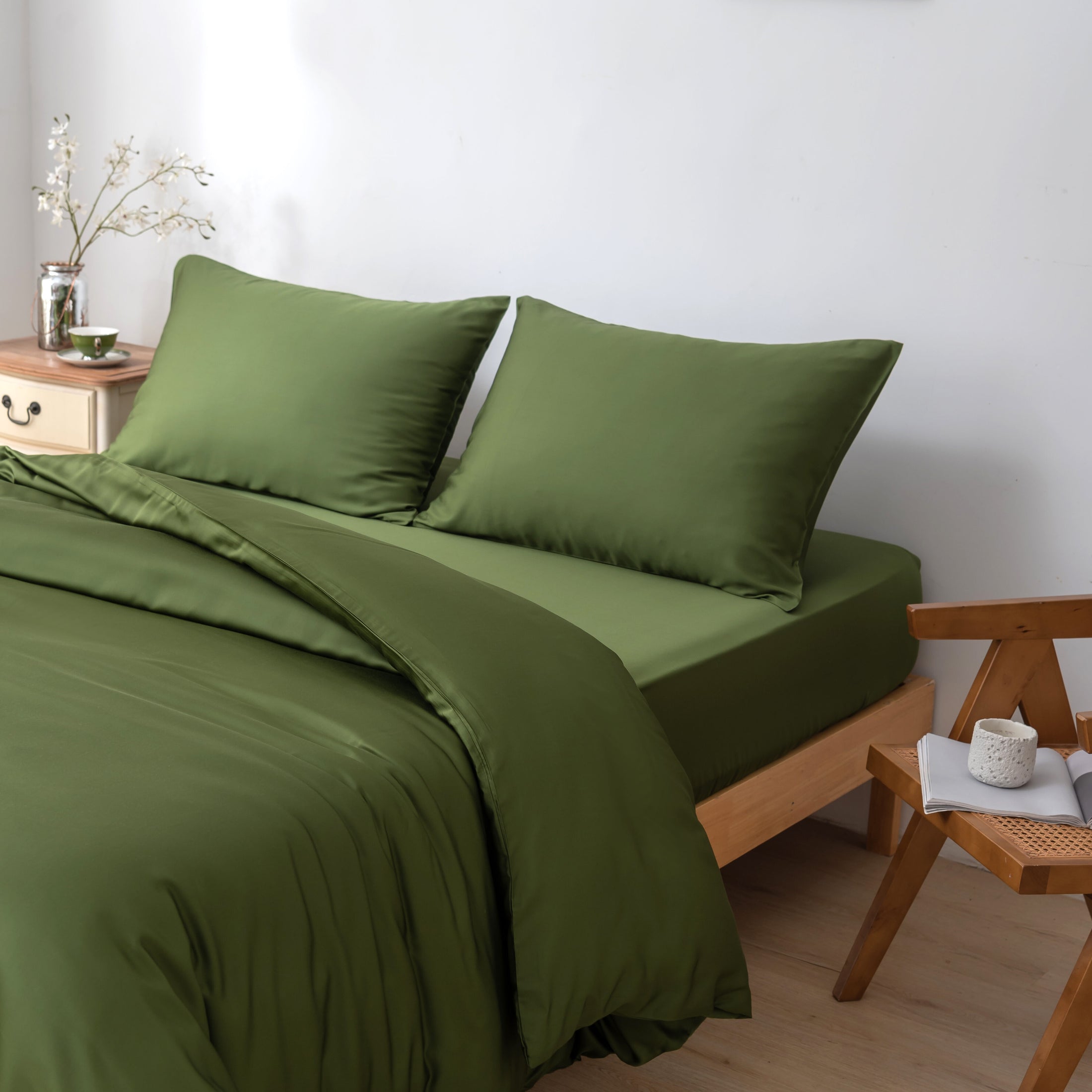 Kussenslopen - Deep Moss - Premium