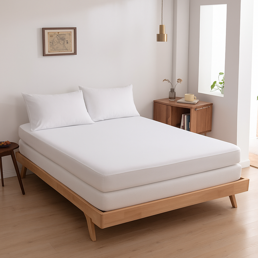 Hoeslaken (Topdekmatras) - Coco White - Premium