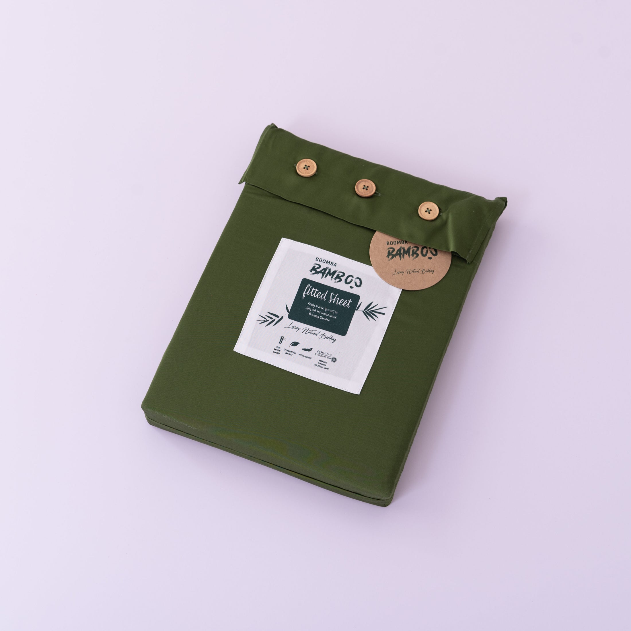 Eenpersoons Beddengoedset Xl - Deep Moss